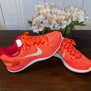 Nike Lunarglide 5 - Neon Pink - Size 8 - Nike+ Tech